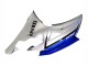 2008-2016 Yamaha YZF 600 R6 Motorcycle Fairings - Silver Blue Canada