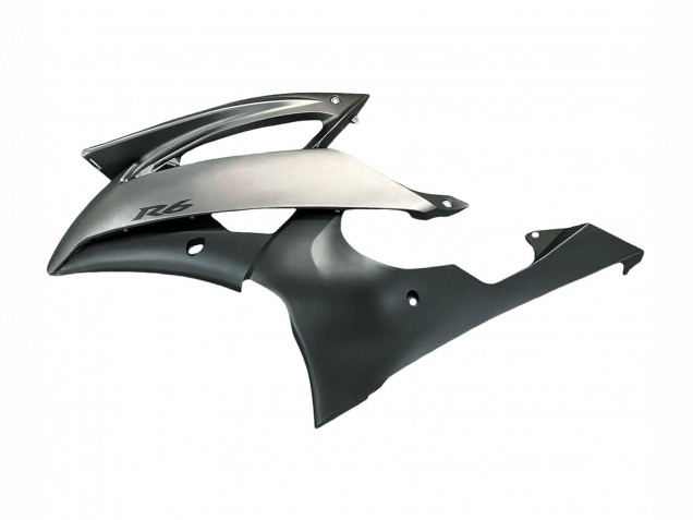 2008-2016 Yamaha YZF 600 R6 Motorcycle Fairings - Silver Grey Canada