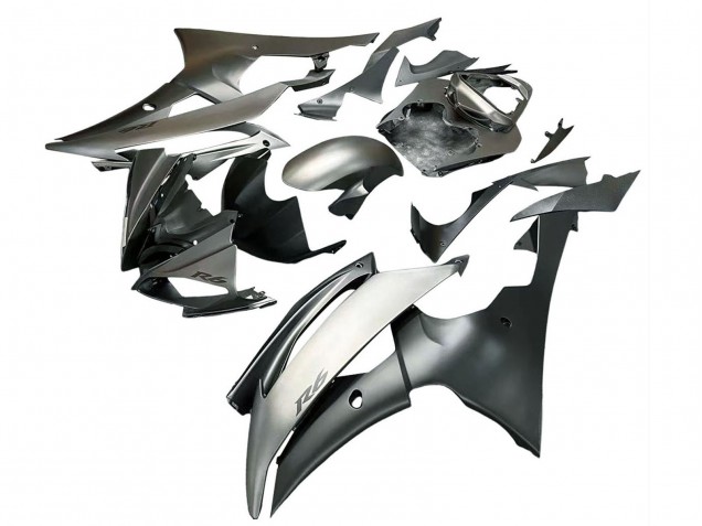 2008-2016 Yamaha YZF 600 R6 Motorcycle Fairings - Silver Grey Canada
