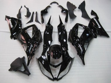 Online 2013-2018 Kawasaki ZX6R Motorcycle Fairing - Glossy Black Canada