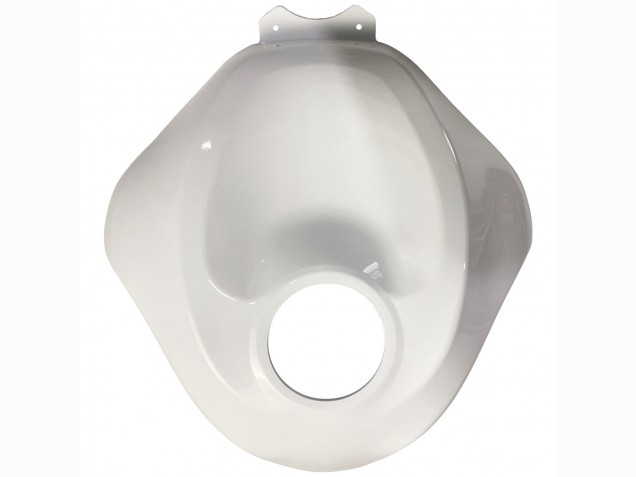 2019-2022 Kawasaki ZX6R Motorcycle Fairings - White Black Carbon Fiber Canada