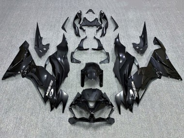 Online 2019-2022 Kawasaki ZX6R Motorcycle Fairing - Glossy Black Canada