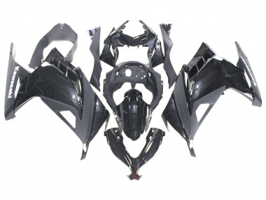 Online 2013-2024 Kawasaki EX300 Motorcycle Fairings - Glossy Black Canada