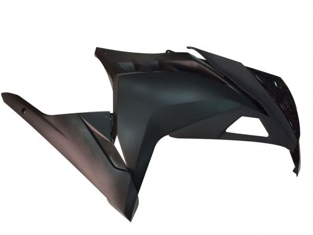 2013-2024 Kawasaki EX300 Motorcycle Fairing - Glossy Black Matte Black Canada