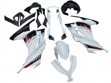 Online 2013-2024 Kawasaki EX300 Motorcycle Fairings - White Red Black Canada