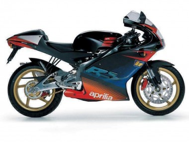 Online 2000-2005 Aprilia RS125 Motorcycle Fairings - Black Red Silver Canada