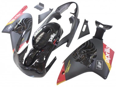 Online 2000-2005 Aprilia RS125 Motorcycle Fairings - Black Red Yellow Canada