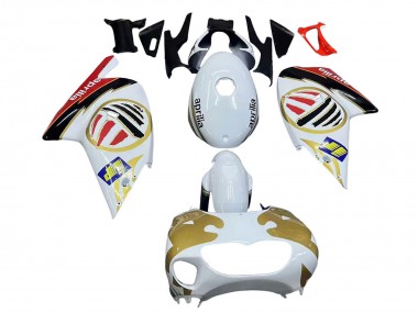 Online 2000-2005 Aprilia RS125 Motorcycle Fairings - White Yellow Red Canada