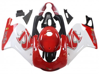 Online 2000-2005 Aprilia RS125 Motorcycle Fairings - White Red Canada