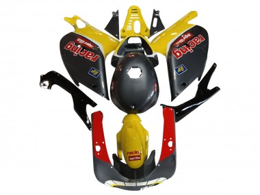 Online 2000-2005 Aprilia RS125 Motorcycle Fairings - Black Yellow Red Canada