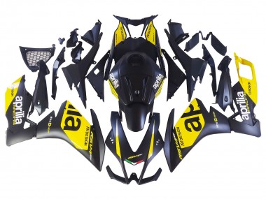 Online 2012-2018 Aprilia RS4 50 125 Motorcycle Fairings - Yellow Matte Black Canada