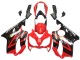 2004-2007 Honda CBR600 F4i Motorcycle Fairing - Red Glossy Black Canada