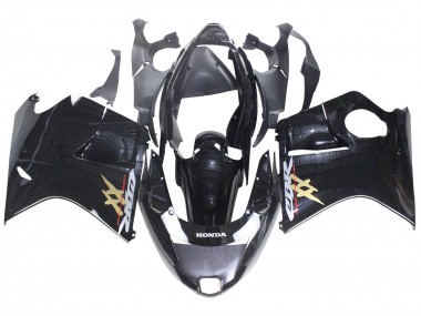 Online 1996-2007 Honda CBR1100XX Blackbird Abs Motorcycle Fairings - Glossy Black Canada
