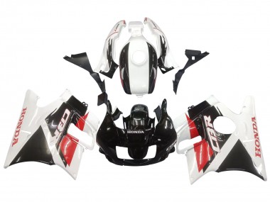 Online 1991-1994 Honda CBR600 F2 Motorcycle Fairings - White Red Glossy Black Canada