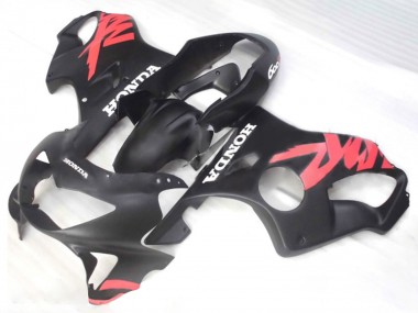 Online 1999-2000 Honda CBR600 F4 Motorcycle Fairings - Matte Black Pink Decals Canada