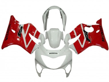 Online 1999-2000 Honda CBR600 F4 Motorcycle Fairings - White Red Canada
