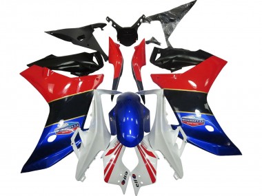 Online 2011-2013 Honda CBR600F Motorcycle Fairings - White Red Blue Glossy Black Canada