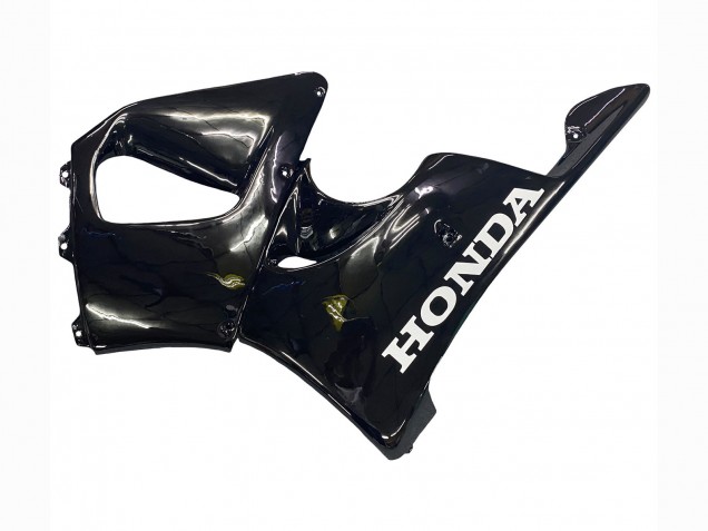 1998-1999 Honda CBR900RR 919 Motorcycle Fairings - Glossy Black White Decals Canada