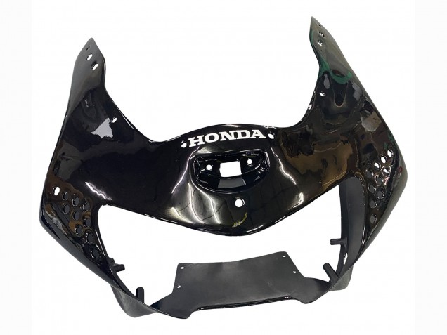 1998-1999 Honda CBR900RR 919 Motorcycle Fairings - Glossy Black White Decals Canada