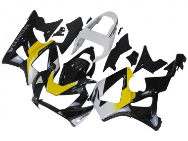 Online 2000-2001 Honda CBR900RR 929 Motorcycle Fairings - White Yellow Glossy Black Canada