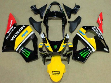 Online 2002-2003 Honda CBR900RR 954 Motorcycle Fairings - Glossy Black Yellow Red Green Monster Canada