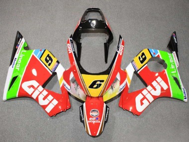 Online 2002-2003 Honda CBR900RR 954 Motorcycle Fairings - White Red Yellow Blue Green Black Elf Givi 6 Canada