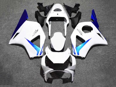 Online 2002-2003 Honda CBR900RR 954 Motorcycle Fairings - White Blue Canada