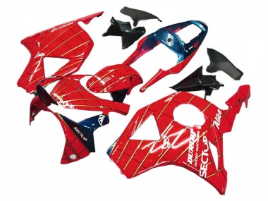 Online 2002-2003 Honda CBR900RR 954 Motorcycle Fairings - Red Dark Blue Dunlop Canada