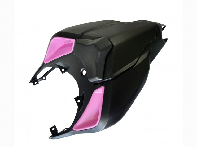 2007-2014 Ducati 848 Motorcycle Fairings - White Pink Glossy Black Connie Canada