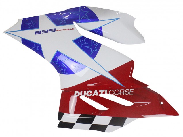 2011-2014 Ducati Panigale 899 Motorcycle Fairings - White Blue Red Black Canada