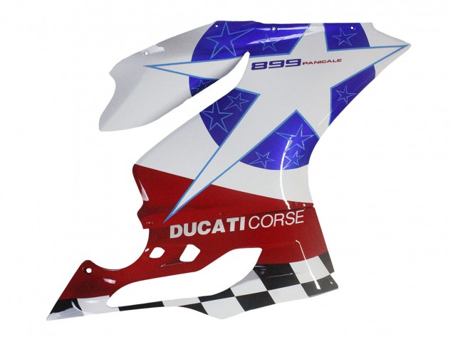 2011-2014 Ducati Panigale 899 Motorcycle Fairings - White Blue Red Black Canada
