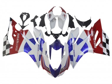 Online 2011-2014 Ducati Panigale 899 Motorcycle Fairings - White Blue Red Black Canada