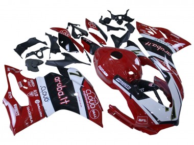 Online 2015-2020 Ducati 959/1299 Motorcycle Fairings - White Red Black Aruba 7 Canada