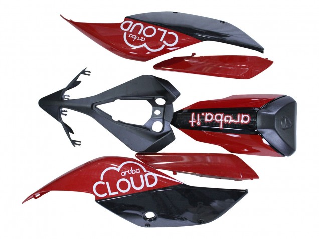 2015-2020 Ducati 959/1299 Motorcycle Fairings - White Red Black Aruba 7 Canada