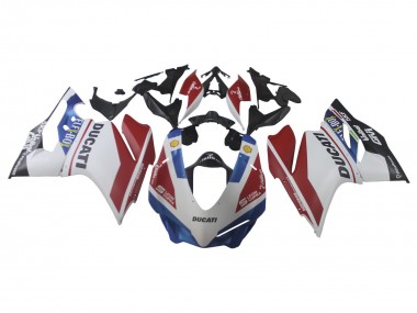 Online 2015-2020 Ducati 1299 Motorcycle Fairings - White Red Blue Matte Black Unibat Flex-Box Canada