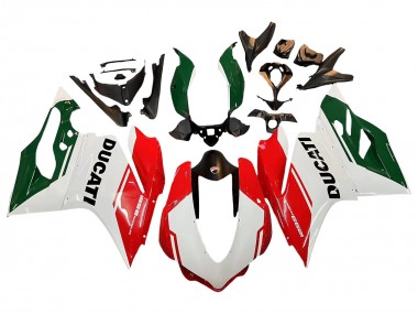 Online 2015-2020 Ducati 1299 Motorcycle Fairings - White Red Green Matte Black Canada