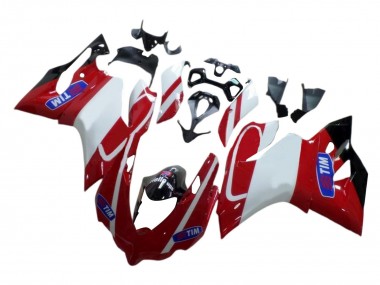 Online 2015-2020 Ducati 959/1299 Motorcycle Fairings - White Red Glossy Black Tim Canada