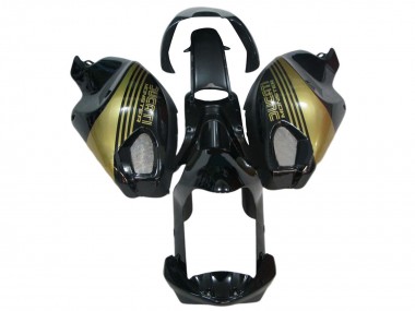 Online 2008-2012 Ducati Monster 696 796 1100 1100S Motorcycle Fairings - Glossy Black Gold Canada