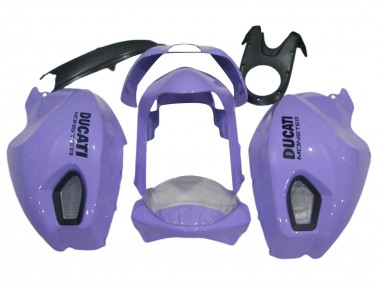 Online 2008-2012 Ducati Monster 696 796 1100 1100S Motorcycle Fairings - Light Purple Monster Canada