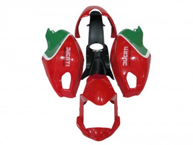 Online 2008-2012 Ducati Monster 696 796 1100 1100S Motorcycle Fairings - Red White Green Canada