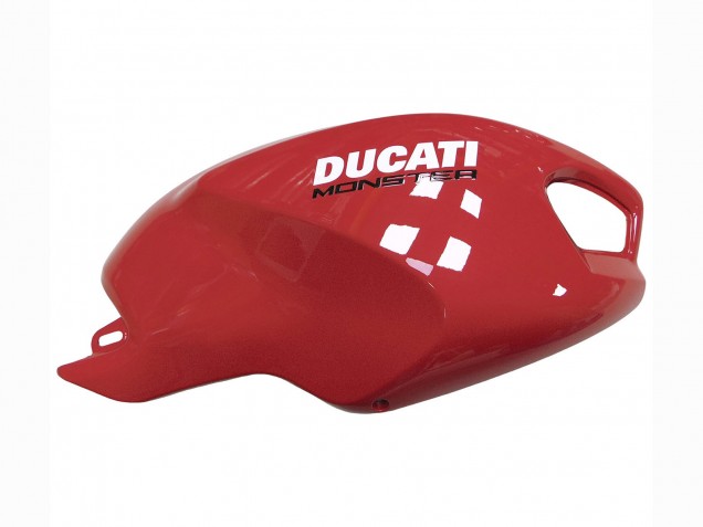 2008-2012 Ducati Monster 696 796 1100 1100S Motorcycle Fairings - Red White Canada
