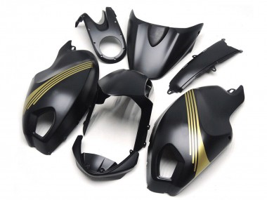 Online 2008-2012 Ducati Monster 696 796 1100 1100S Motorcycle Fairings - Matte Black Gold Canada