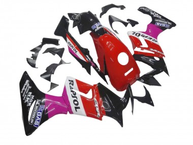 Online 2002-2006 Honda CBR125R Motorcycle Fairings - Pink White Red Glossy Black Repsol Michelin Canada