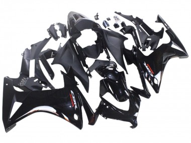 Online 2013-2015 Honda CBR500R Motorcycle Fairings - Glossy Black Matte Black Canada