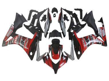 Online 2013-2015 Honda CBR500R Motorcycle Fairings - Red Silver Glossy Black Canada