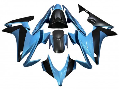 Online 2013-2015 Honda CBR500R Motorcycle Fairings - Light Blue Black Canada
