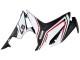 2016-2018 Honda CBR500R Motorcycle Fairings - White Red Matte Black Canada