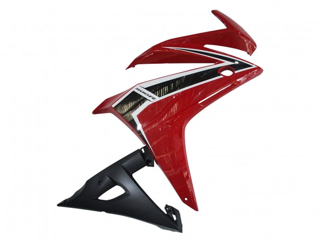 2016-2018 Honda CBR500R Motorcycle Fairings - Red White Matte Black Canada