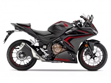 Online 2022-2023 Honda CBR500R Motorcycle Fairings - Matte Black Red Canada