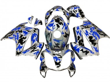 Online 2002-2013 Honda VFR 800 Motorcycle Fairings - Silver Black Blue Camouflage Canada
